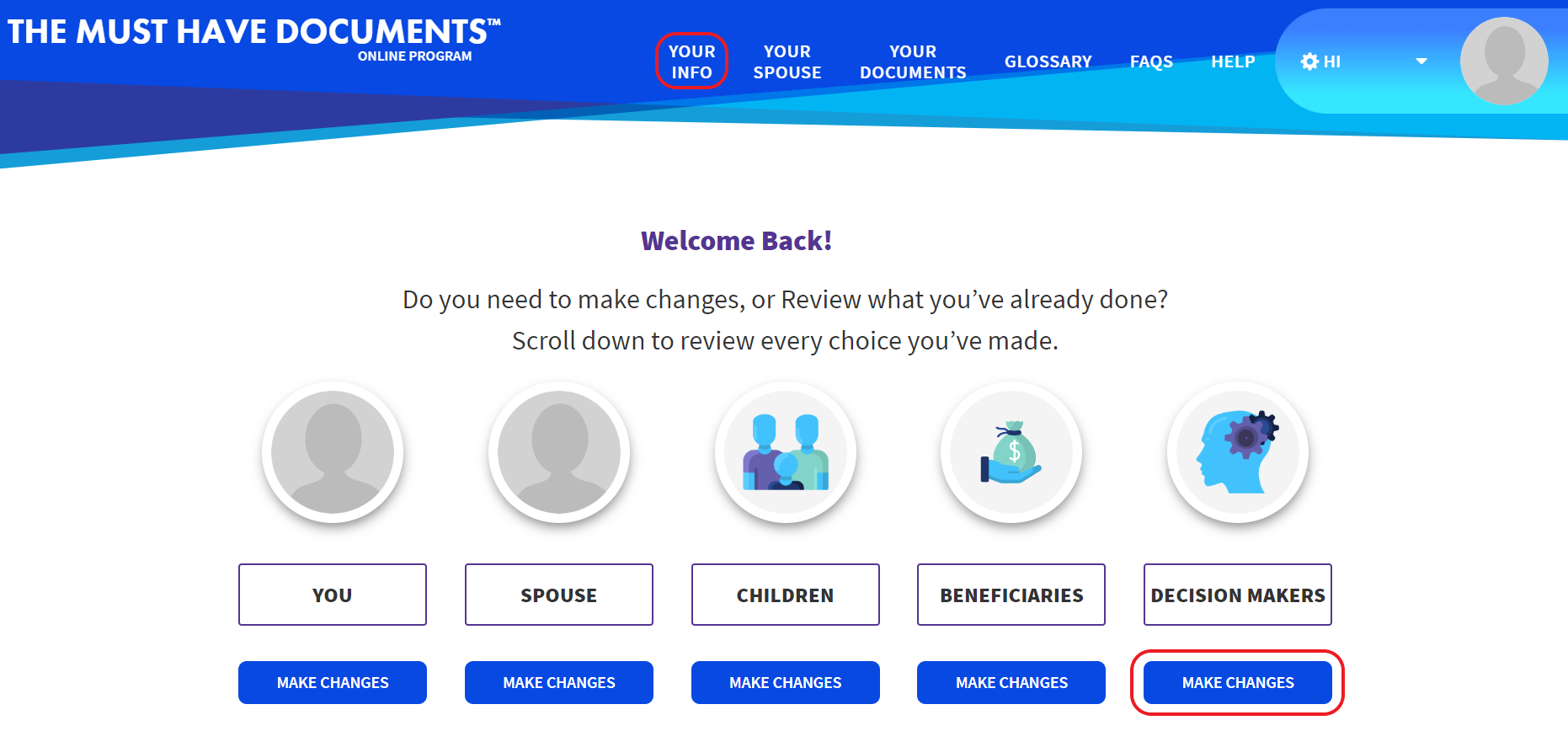 Edit Successor Trustees Must Have Documents